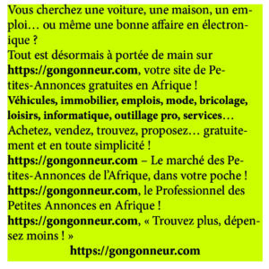 Pub gongonneur